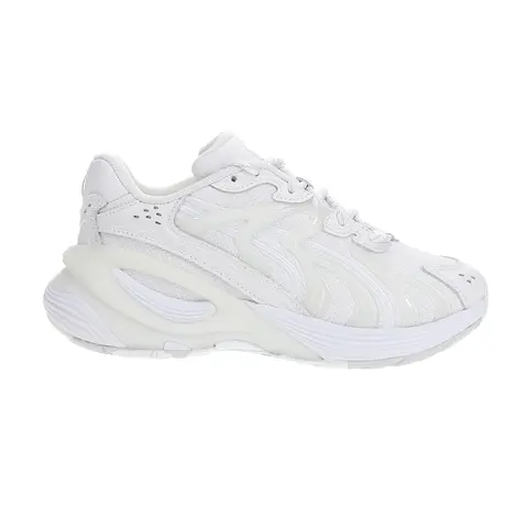 PUMA Womens Inverse Echo Lace Up Sneakers Shoes Casual - White
