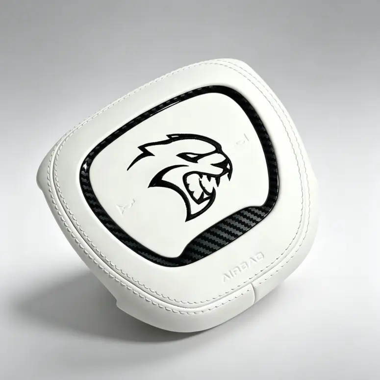 Hell cat (White leather carbon Fiber)