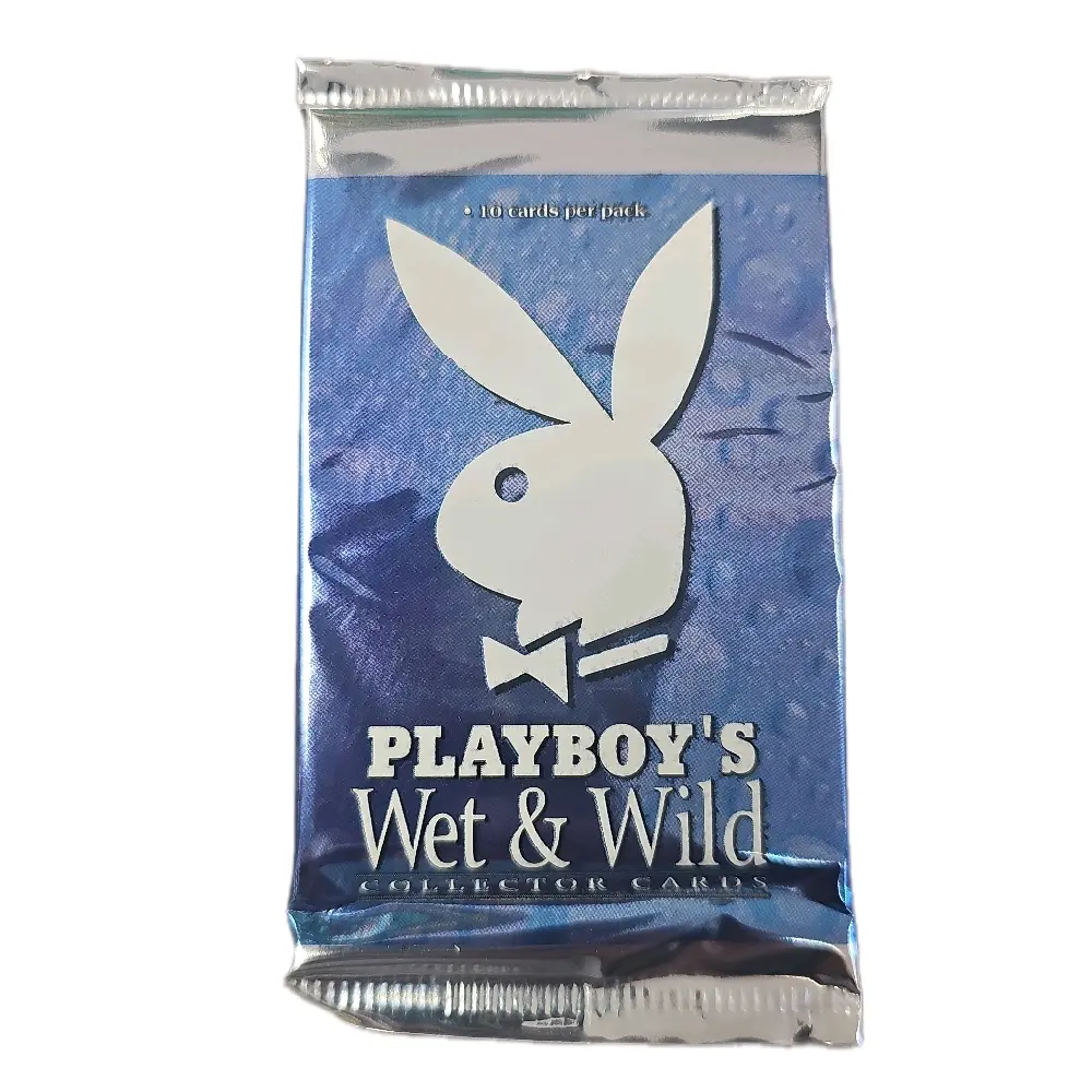 Playboy Wet and Wild Non-Sports Trading Card Pack, Factory-Sealed, with Autograph Chance