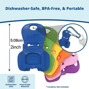 Complete Cover Easy Tab Opener New and Improved 6PK Beverage Barricade 2.0 Colorful Drink Can Protector Cap for Soda Beer Coke Shields From Bugs Bees Dust at the Party BBQ Beach Dishwasher Safe BPA Free Portable