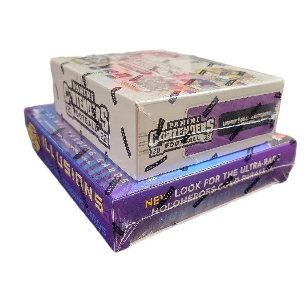 NFL Break 004 - Pick Your Team: 2022 Panini - 1x Illusions Hobby & 1x Contenders Hobby - High Standard Breaks for Sports Collectors NFL Break 004 - Pick Your Team: 2022 Panini - 1x Illusions Hobby & 1x Contenders Hobby - High Standard Breaks for Sports Collectors