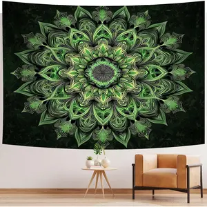 Mandala Tapestry Wall Hanging Hippie Bohemian Wall Decor Wall Art Indian Tapestries Boho Home Decoration for Bedroom Living Room Dorm