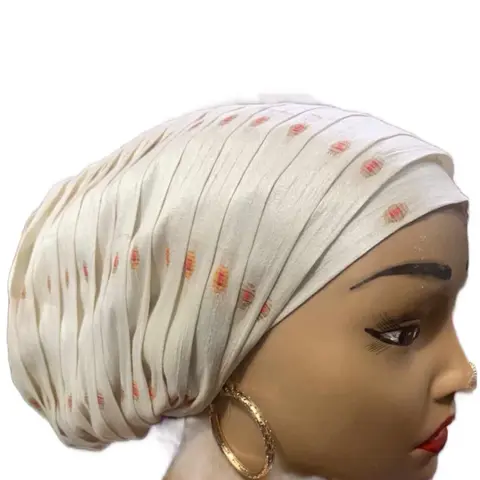 Poke Fabric Pleated Turban - Simple Design, Unique Pattern for Hair Accessory Use
