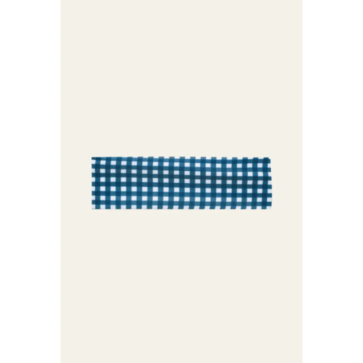 Infinity Headband in Navy Gingham