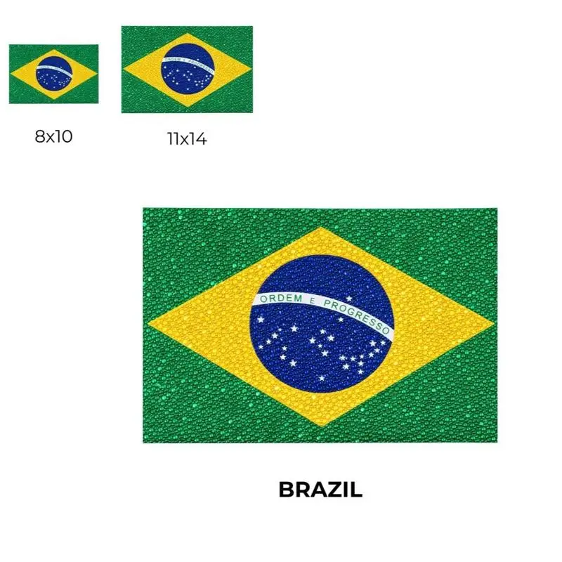 Choose your Flag | Sparkle Bedazzle Kit | Chema Gema Series Decor Gifts