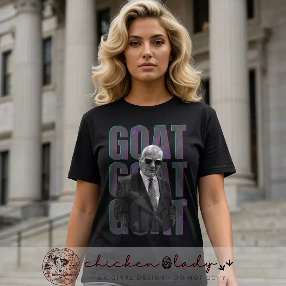 GOAT Reddington Attorney T-Shirt | Legal Court TV Tee Casual Cotton