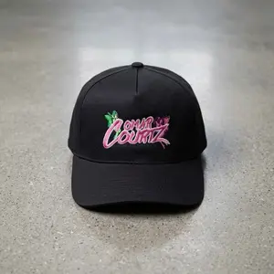 Omar Courtz concert Hat - por si mañana no estoy Hat with Neon Design & Heartbreak Aesthetic - Streetwear Cap for Latin Fashion Enthusiasts