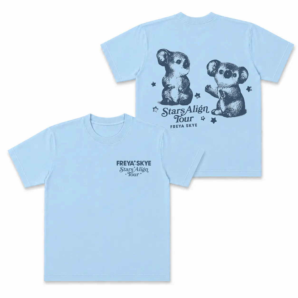 Vintage Freya Merch Graphic Tee, Stars Align 2026 Tour Shirt, Retro Pop Streetwear T-Shirt, Music Merch Apparel Gift for Music Lovers