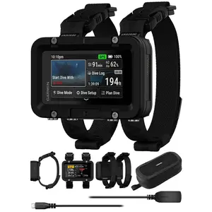Garmin Descent X50i, Premium Dive Computer, 3" Touchscreen Display, 20 ATM Dive-Rated, Leakproof Buttons, Surface GPS, Dive Compass 010-02853-00