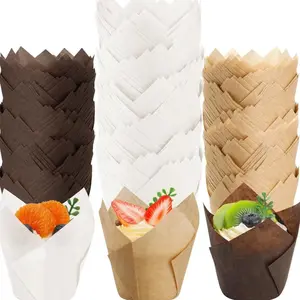 50-Pack Baking Liners, Heat-Resistant & Oil-Proof Cupcake Wrappers, Essential Kitchen Baking Supplies, Baking Tools, Perfect for Party Cupcake Prep