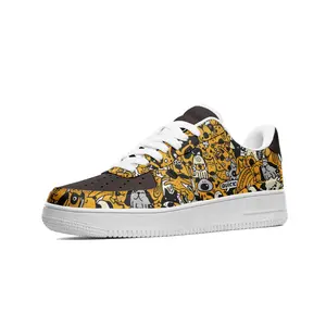 Low Top MW Dog Graffiti Sneakers