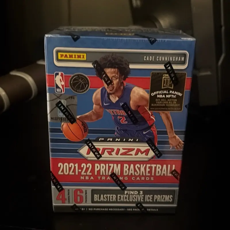2021-22 prizm basketball blaster box