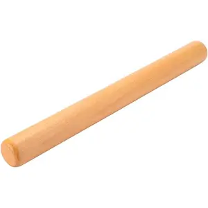 Wood Rolling Pin Dough Roller, Wooden Rolling Pin for Baking Pasta Fondant 13.8 Inches - Straight Bakeware Utensils