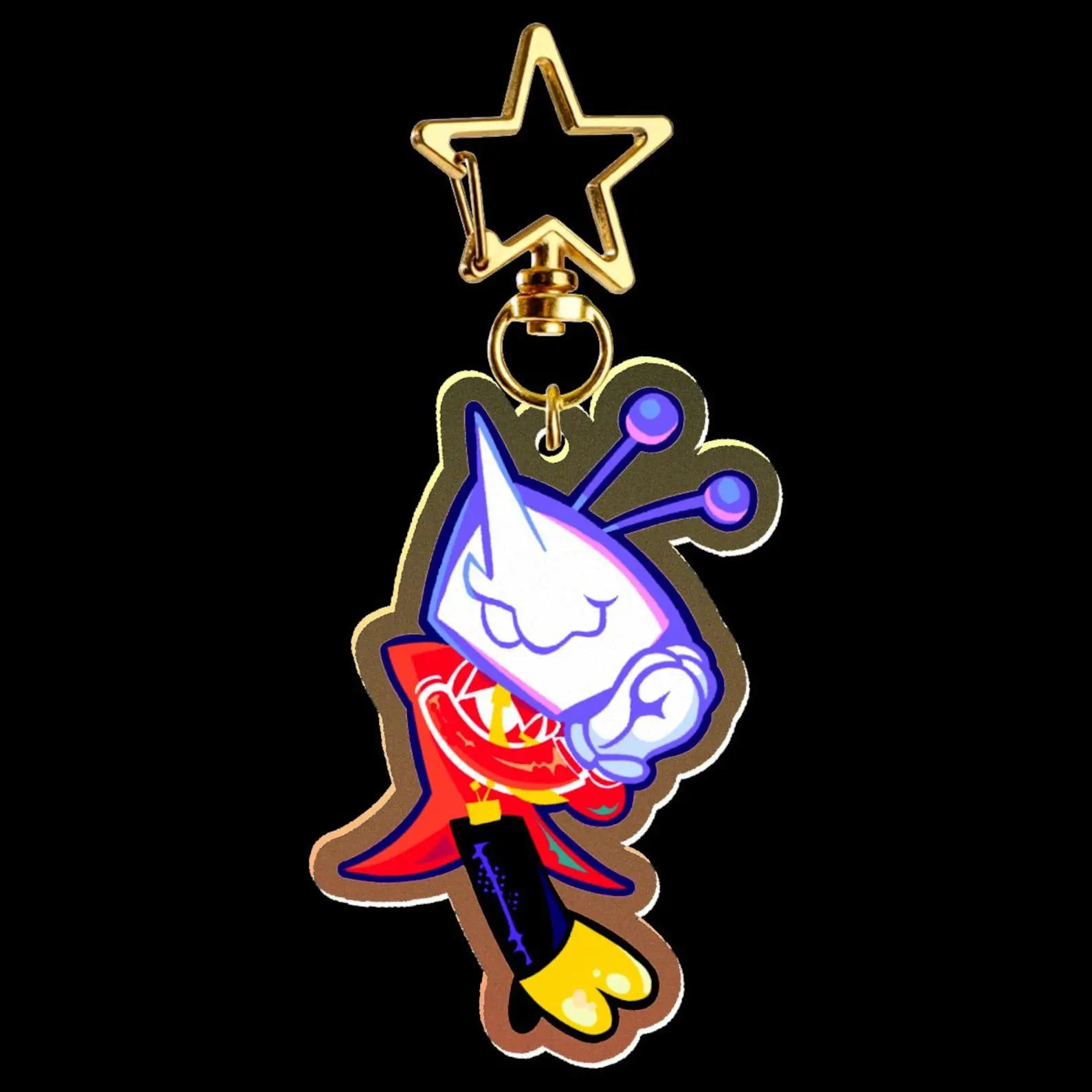 Deltarune Mr. (Ant) Tenna Keychain – Cool Accessory for Bags, Keys