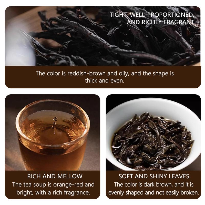 Crouching Tiger Hidden Dragon 512g(8g×64pcs） High Quality Wuyi Cinnamon Da Hong Pao Oolong Tea Set 512g(8g×64pcs）32packs Da Hong Pao Tea  32packs Cinnamon Rock Tea