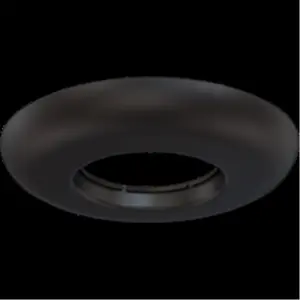 Crimson  Black Decorative Escutcheon Plate