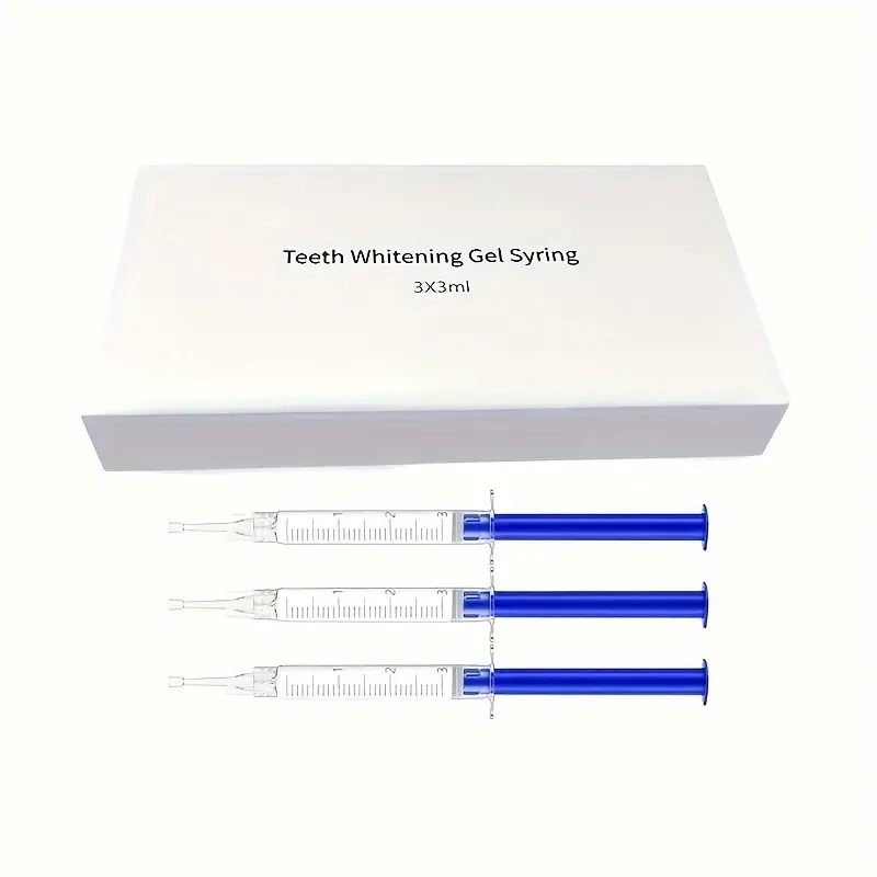 Tooth whitening gel 3ml * 3, lasting whitening, blooming confident smile Tooth whitening gel 3ml * 3, lasting whitening, blooming confident smile