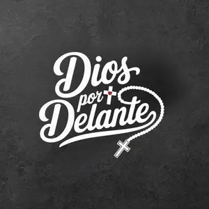 Dios Por Delante Faith Sticker, Christian Spanish Script Decal, Religious Vinyl for Laptop Car Window Water Bottle Gift for Believers