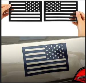 USA flag car magnet decal tactical vehicle American all stars and stripes magnet