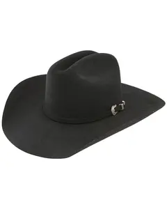 Resistol Unisex Challenger 5X Felt Cowboy Hat - Rftchg-7540 Black