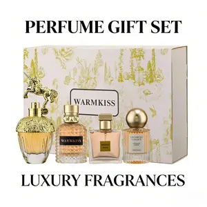 Luxury 4PCS Women's Perfume Set, Long Lasting Fragrance, Unicorn Design Bottle, Ideal Gift for Her