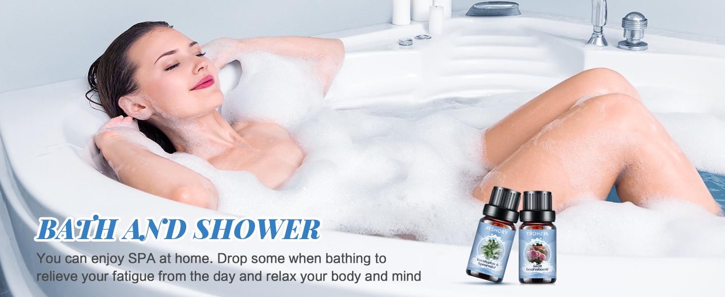 Clean Essential Oils Set - 6 Premium Essential Oils for Diffusers for Home, Candle Making & Soap Making: Eucalyptus Spearmint,Fresh Linen,Rose Wonderland. Woody Floral Scent Homemade