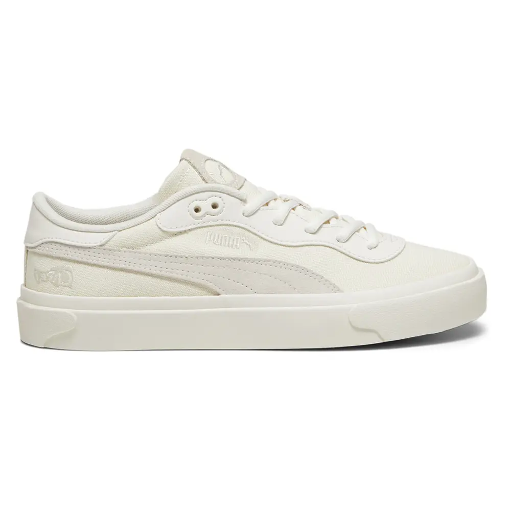 PUMA Mens Capri Royale Lace Up Sneakers Shoes Casual - Off White