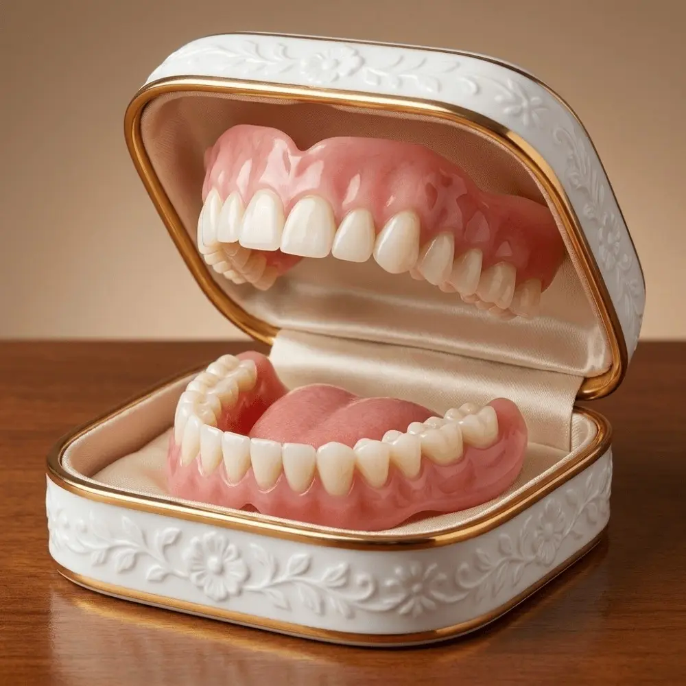 Men's and Women's  Clip on Dentures - Instantly Transform Your Smile with a Realistic and Comfortable Set of Temporary Dentures, Suitable for Parties, Weddings, and Daily Wear