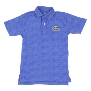Florida Gators Youth Allover Print Polo Shirt