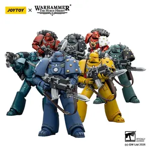 JOYTOY Warhammer The Horus Heresy 1/18 Action Figures MKVI Tactical Legionary Ultramarines Imperial Fist Blood Angels Collectible Model