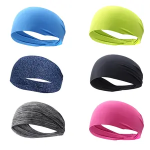 European and American style ultra-thin sports headscarf men and women running quick-drying headband yoga headband outdoor basketball sweat-absorbing headband