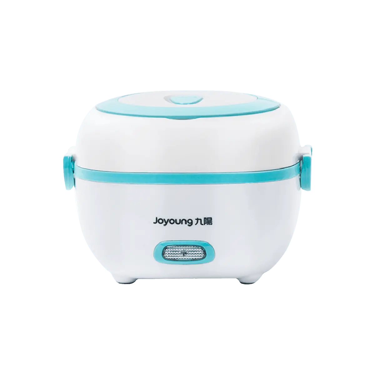 JOYOUNG Mini Electric Steamer Cooker with Egg Boiler - 750ml Blue, Auto Shut-off, Anti-Dry Burning, Multi-functional Steaming & Cooking - JYF-10YM01