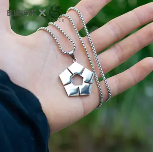 Blue Lock Anime Soccer Necklace - Striking Blue Soccer-Themed Design for Fans of the Beloved Anime Series