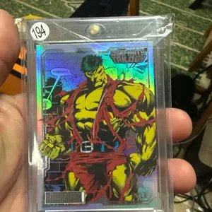2023 upper deck Marvel Allegiance. The infinity trilogy (Hulk)