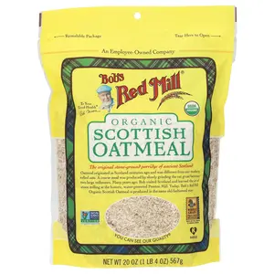 Bob's Red Mill Organic Scottish Oatmeal, 20 oz (567 g)