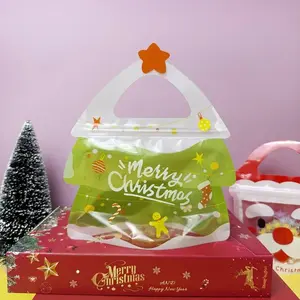 20pcs Creative Special Shape Christmas Gift Bags, Perfect for Holiday Parties & Birthdays, Ideal for Small Gifts & Jewelry Packaging