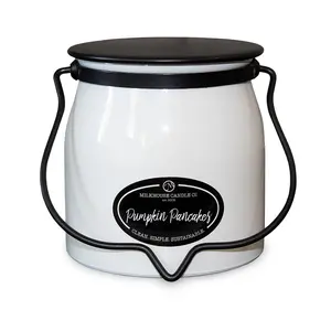 Milkhouse Candle Company - Butter Jar 16 oz: Pumpkin Pancakes