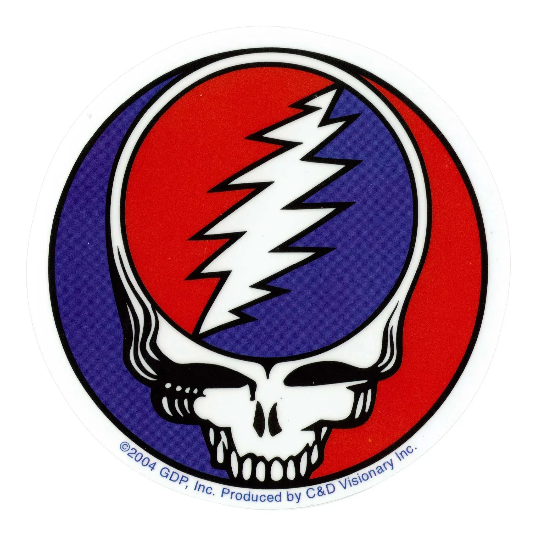 Grateful Dead Steal Your Face Bumper Sticker