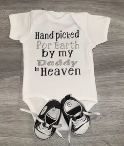 Hand Picked For Earth By My Daddy In Heaven Bodysuit