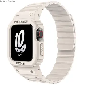 Magnetic Silicone All-In-One Band for Apple Watch