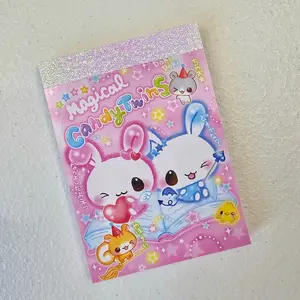Magical Candy Twins Mini Memo Pad Kawaii Stationery Collectible Gifts