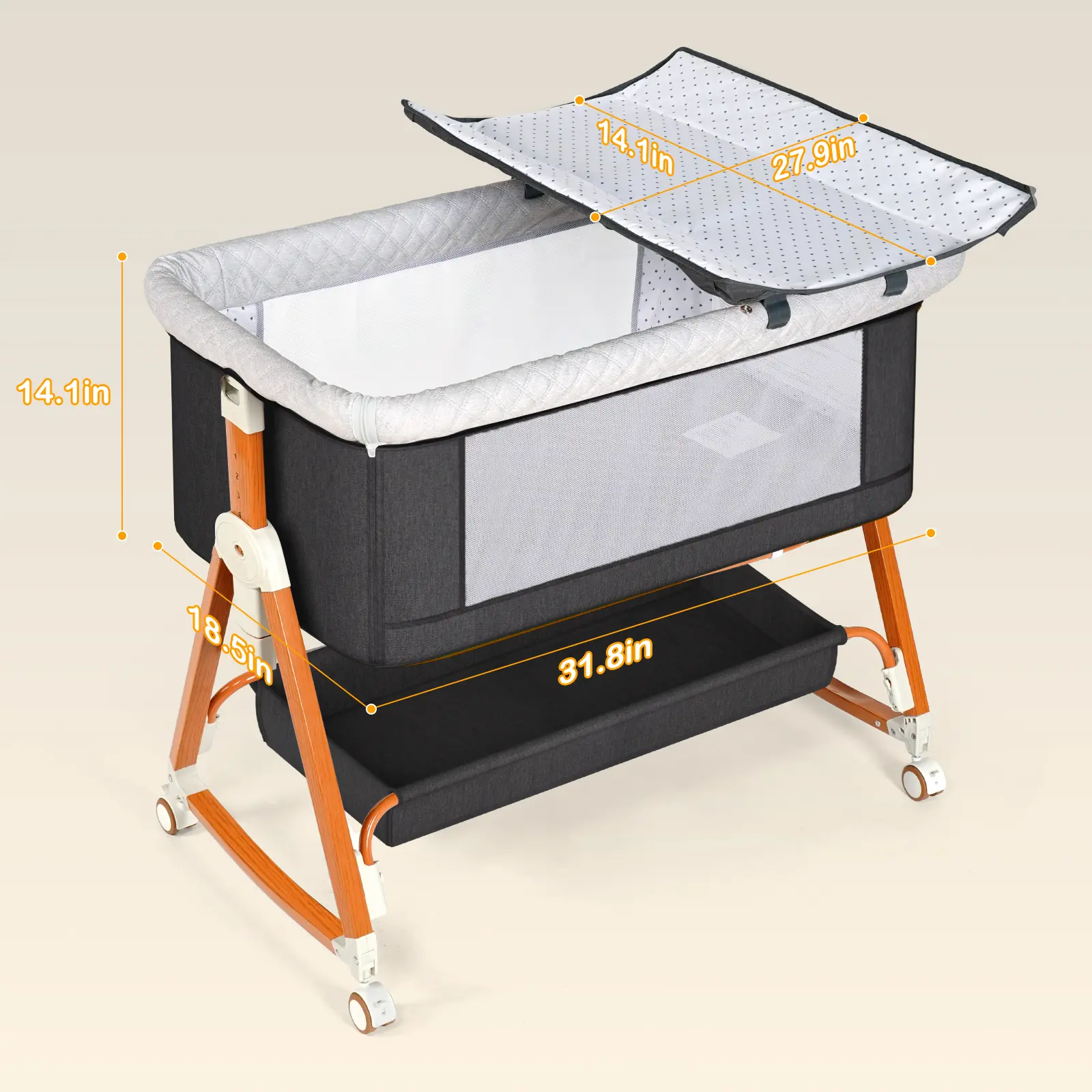 Dark Grey (with changing table)