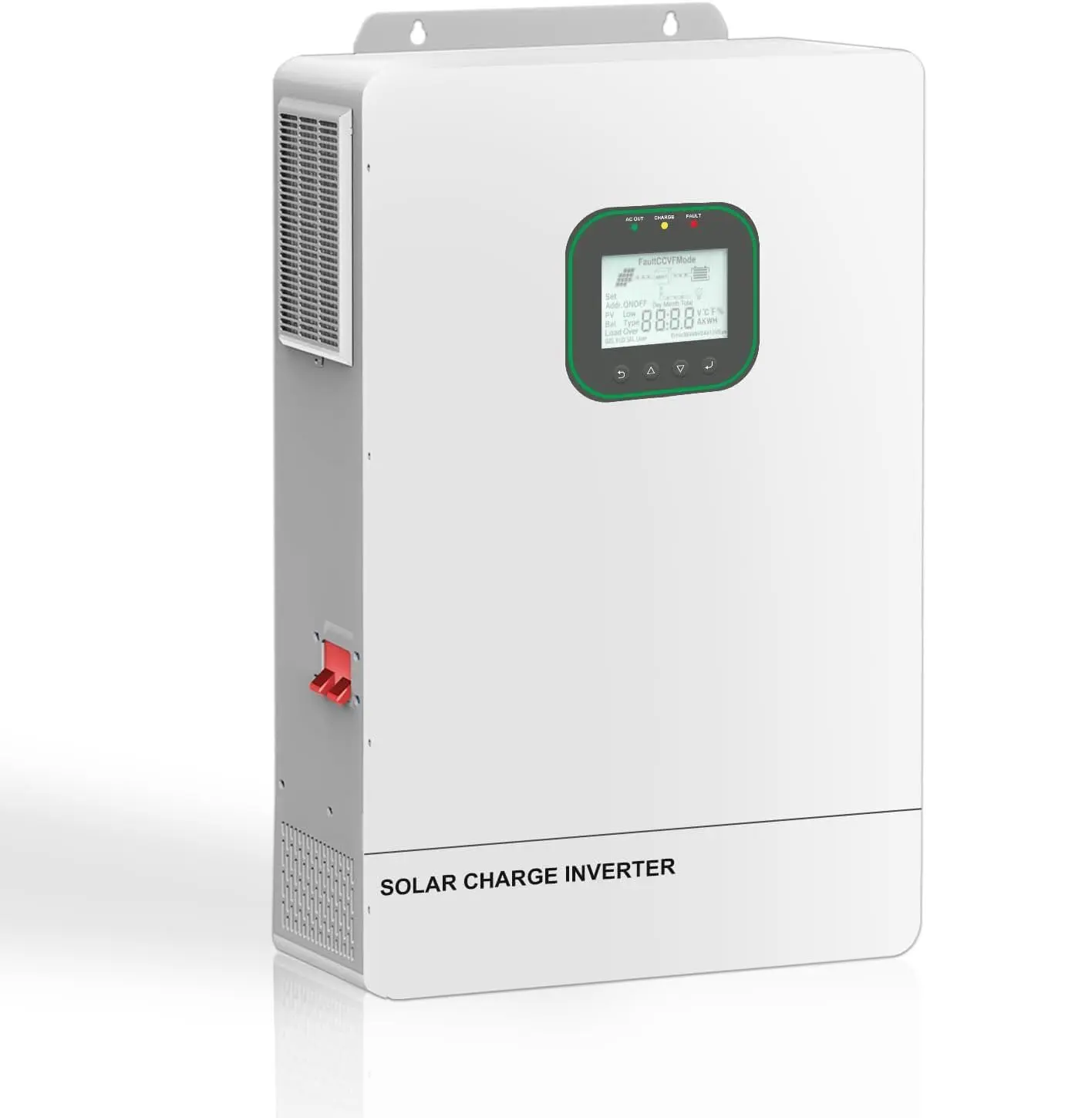 6500W solar hybrid inverter pure DC 48V to 110V/120V Single-Phase Machine Dual MPPT solar input maximum 4500W+4500W, single phase, up to 6 parallel, suitable for 48V DC to 110V AC lead-acid/LiFePO4, suitable for home,(NO WI-FI) Safety