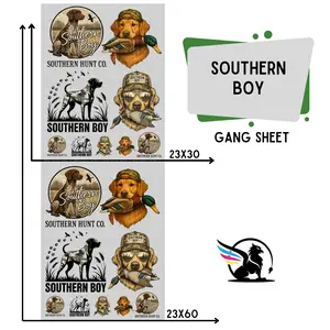 Southern Boy | Premade DTF Transfer Gang Sheet For Graphic Tees