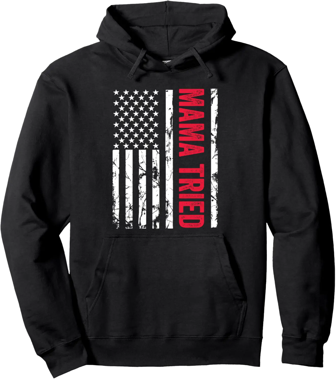 Mama Tried USA Flag Country Outlaw Rebel Western Girl Pullover Hoodie - Josephroycos Shop 28B0D8S6J5ZH
