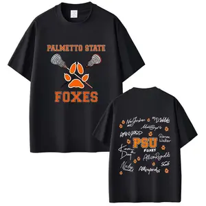 All for The Game, The Foxhole Court Palmetto State Foxes Graphic T-shirt, Men Women's Fashion Casual Tshirt Streetwear