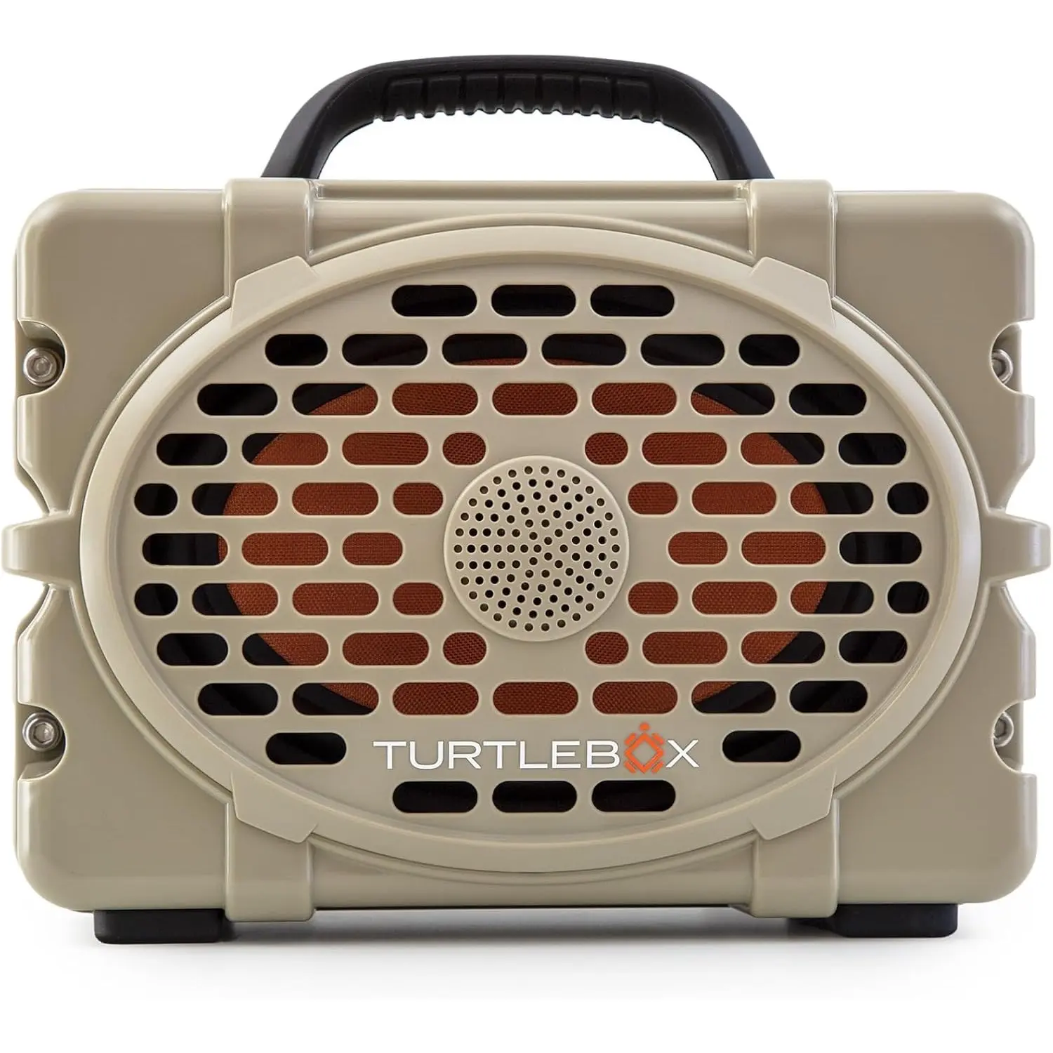 Turtlebox Original Gen 3 – Waterproof Outdoor Bluetooth Speaker (Tan/Black)