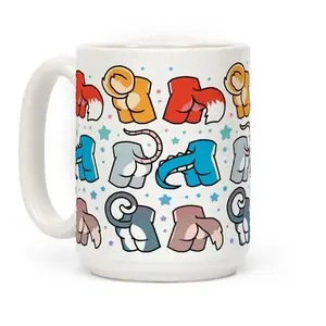 Assorted Furry Butts Coffee Mug