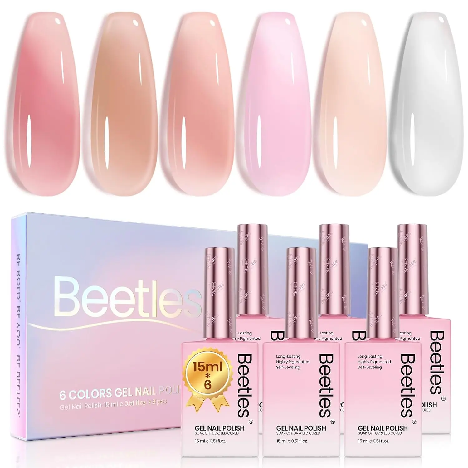 Beetles 15ML Gel Nail Polish Set Pink Red Nude Gel Nail Polish High Gloss Soak Off Gel Polish Nail Art Design Manicure Salon DIY Home Gift for Women Beetles 15ML Gel Nail Polish Set Pink Red Nude Gel Nail Polish High Gloss Soak Off Gel Polish Nail Art Design Manicure Salon DIY Home Gift for Women