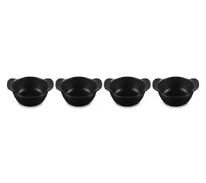 Le Creuset Set of 4 Mini Round Cocotte Base 1/3-qt